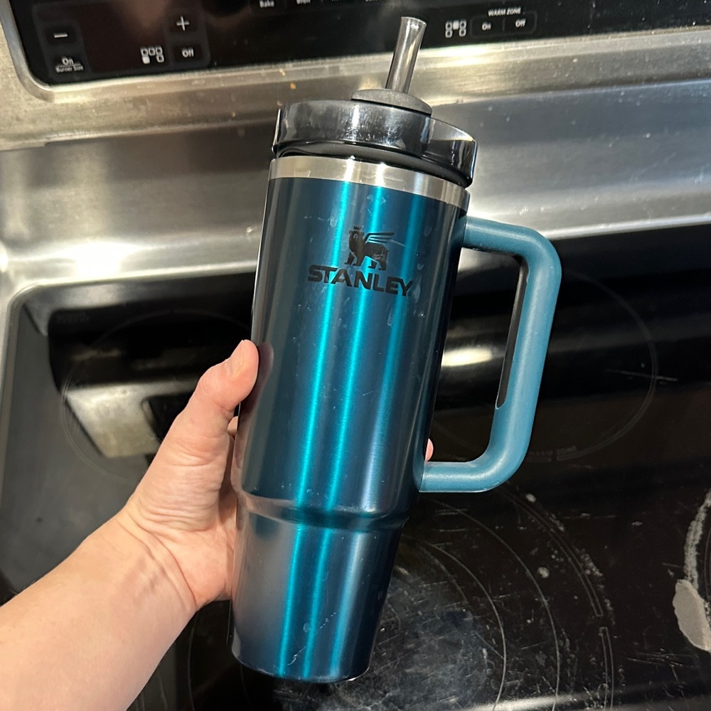 Stanley Teal Insulated Mug with Handle